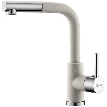 

Metalac Lux S výsuvná dřezová baterie béžová