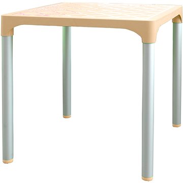

MEGAPLAST Stůl zahradní VIVA 72 cm, krémový