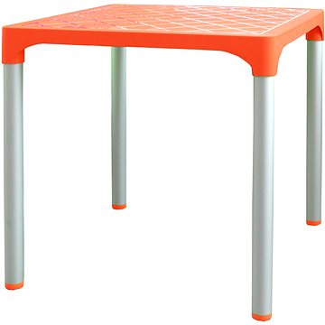 

MEGAPLAST Stůl zahradní VIVA 72 cm, oranžový