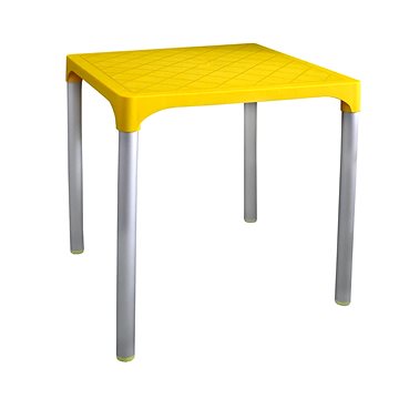

MEGAPLAST Stůl zahradní VIVA 72 cm, žlutý