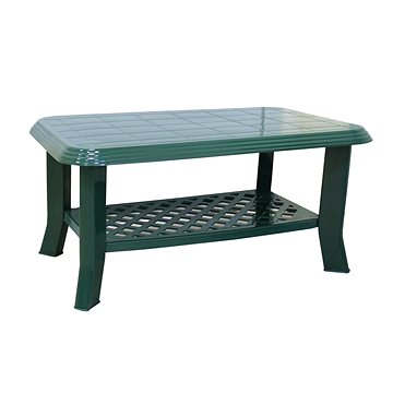 

MEGA PLAST Zahradní stůl CLUB 90 cm, tmavě zelená