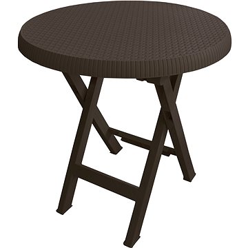 

MEGA PLAST Zahradní stůl TEO 70 cm, wenge