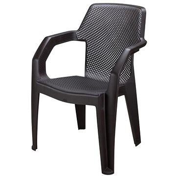 

MEGA PLAST Židle zahradní MAREA, wenge