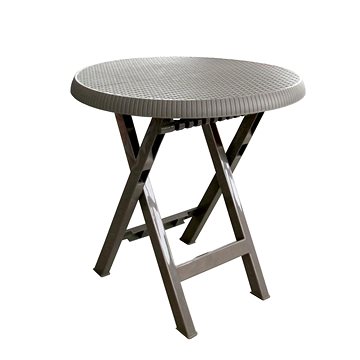 

MEGAPLAST Zahradní stůl TEO 70cm, cappucino