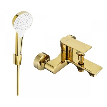 

MEXEN R05 Royo vanová baterie se sprchou set, zlatý (7223R05-50)