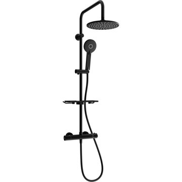 

MEXEN KT40 sprchový sloup s termostatickou baterií černý (771504093-70)