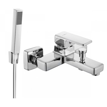 

MEXEN Cetus R77 Set vanová baterie se sprchou, stříbrný (74433R77-00)