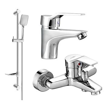 

MEXEN Caro DF62 SET vanová a umyvadlová baterie, chrom 746603DF62-00