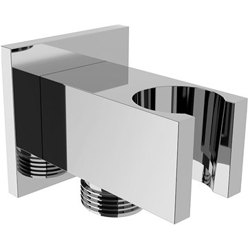 

MEXEN Držák sprchy Cube, pevný, s vyústěním, chrom