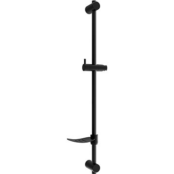 

MEXEN DF Posuvný držák sprchy s mýdlenkou 80 cm, černý