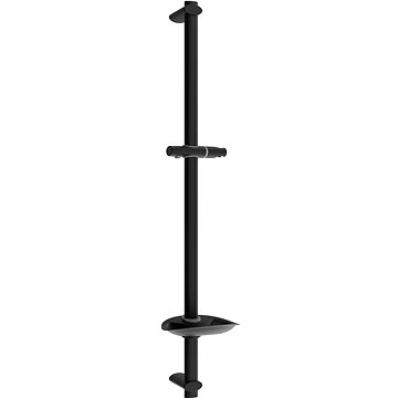 

MEXEN DB Posuvný držák sprchy s mýdlenkou 75 cm, černý