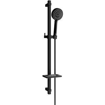 

MEXEN DQ75 posuvný sprchový set, černý