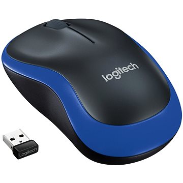 

Logitech Wireless Mouse M185 modrá