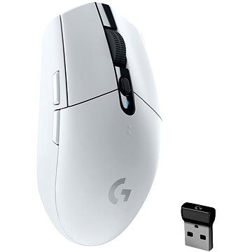 Logitech G305 Recoil bílá - Herní myš