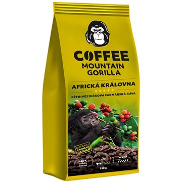 

Mountain Gorilla Coffee Africká královna, 250 g