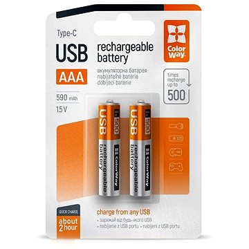

ColorWay AAA 590mAh 2ks