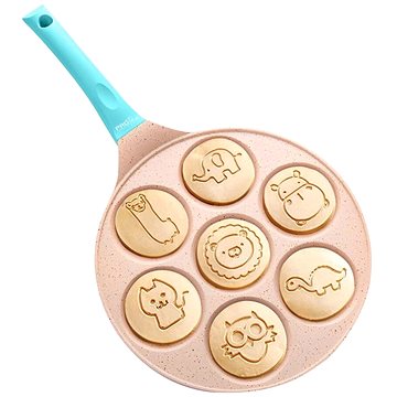 

MG Pancakes Pánev na palačinky Animals 26,5 cm, béžová