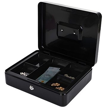 MG Money Box trezor na klíče 24 × 30cm, černý