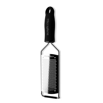 

Microplane Gourmet Struhadlo jemné s rukojetí černá