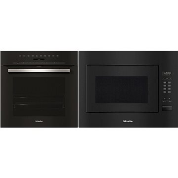 

MIELE DGC 7151 Black Line + MIELE M 2240 SC OBSW