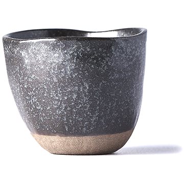 

Made In Japan Hrnek bez ucha s nepravidelným okrajem Tea Cup hnědý 180 ml