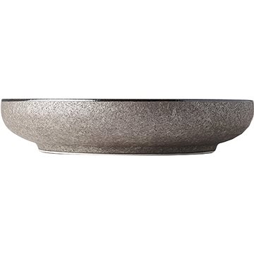 

Made In Japan Mělký talíř s vysokým okrajem Earth Black 22 cm
