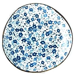 

Made In Japan Malý mělký talíř Blue Daisy 12 cm