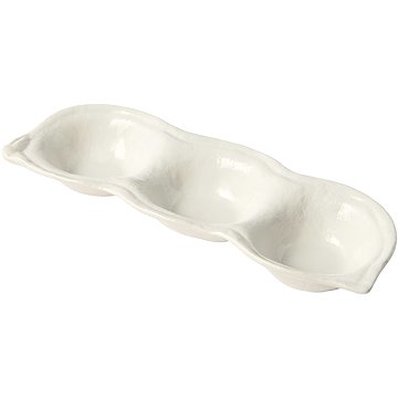 

Made in Japan Misky na omáčku Triple Pod 3 x 40 ml, bílé, keramika