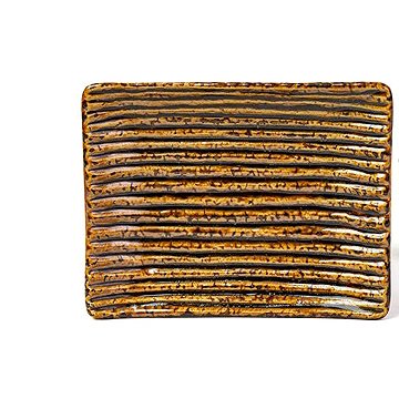 

Made in Japan Servírovací talíř Contour 17,5 x 10 cm, jantarový, keramika