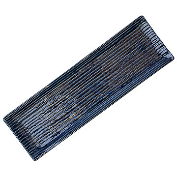 

Made in Japan Servírovací talíř Contour 33 x 10,5 cm, modrý, keramika