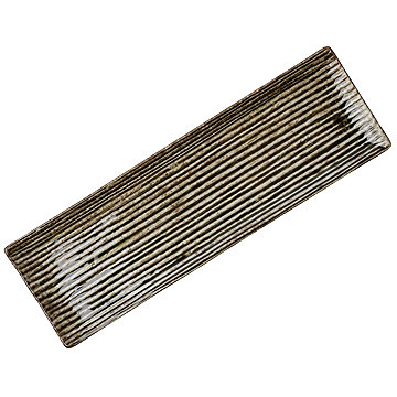 

Made in Japan Servírovací talíř Contour 33 x 10,5 cm, zelený, keramika