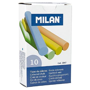 

MILAN 1047 bezprašné kulaté, barevné - 10 ks