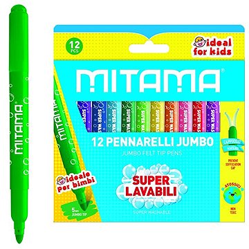 

MITAMA pratelné, JUMBO 5 mm/12 ks