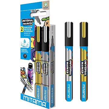 

MITAMA UNI, 2,5 mm, zlato-stříbro, 2 ks