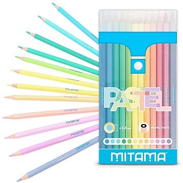 

MITAMA PASTEL kulaté 3.3 mm, 12 ks