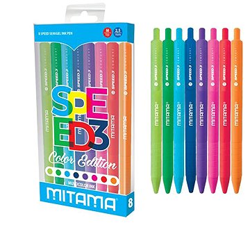 

MITAMA Click-clip ABS SPEED 3 color / 0,7 mm / 8 ks