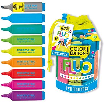 Mitama Fluo + Pencil eff. 5 mm, 9+1 ks