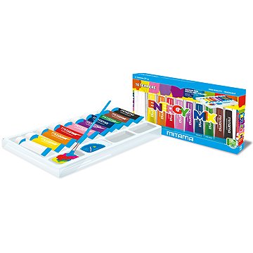 MITAMA Energy mix pratelné, 21 ml x 10 barev