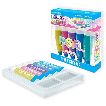 

Mitama, pratelné Ready Glitter 5 ks