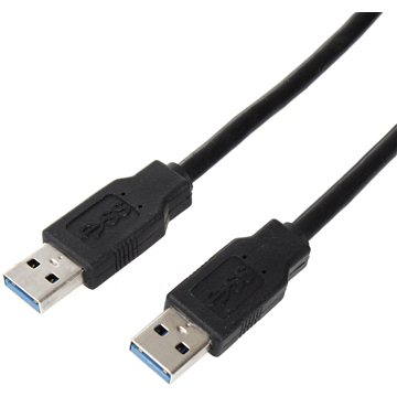 ROLINE USB 3.0 propojovací 3m A-A černý - Datový kabel