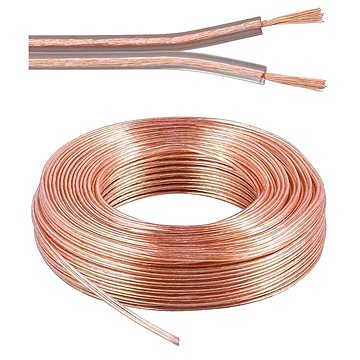 

PremiumCord reproduktorový 2x0.75mm, 50m