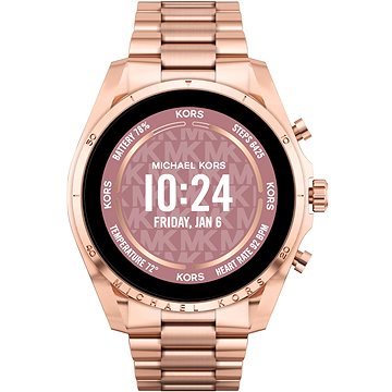 michael kors watch smart rose gold