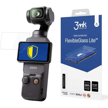 

3MK hybridní sklo FlexibleGlass Lite pro DJI Osmo Pocket 3
