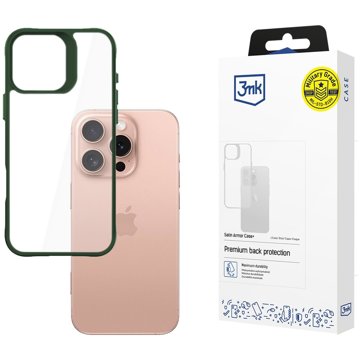 

3MK Satin Armor Case+ Green pro Apple iPhone 16 Pro