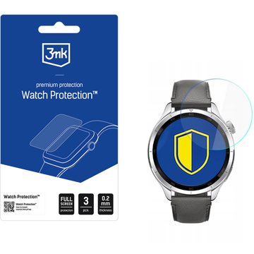 

3MK hybridní sklo Watch Protection FlexibleGlass pro Xiaomi Watch S4