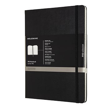 

MOLESKINE Professional XL, tvrdé desky