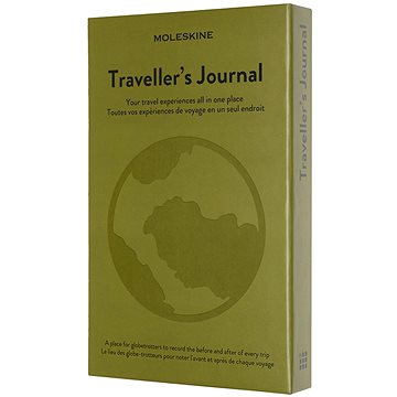 MOLESKINE Passion Journal Travel L, tvrdé desky