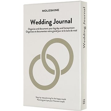 

MOLESKINE Passion Journal Wedding L, tvrdé desky