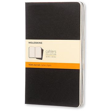 

MOLESKINE Cahier L, černý - balení 3 ks