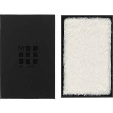 

Moleskine Faux Fur XS, čistý, Cream White